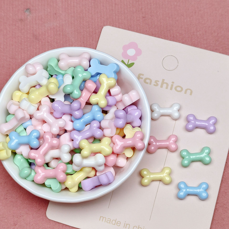 Resin Art Phone Case - 30Pcs New Bright Multi Color Bone,