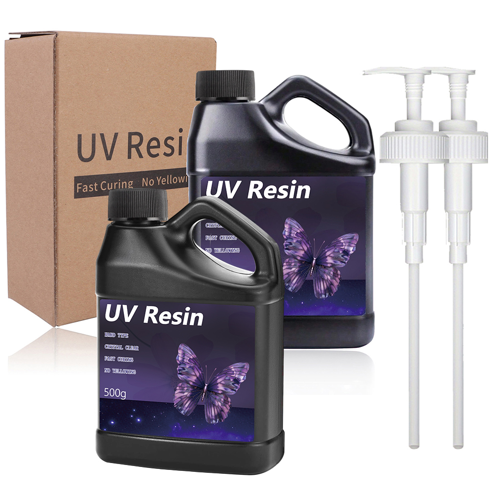 Resin Art Pro - UV Resin-Bulk Upgraded Crystal Clear Hard