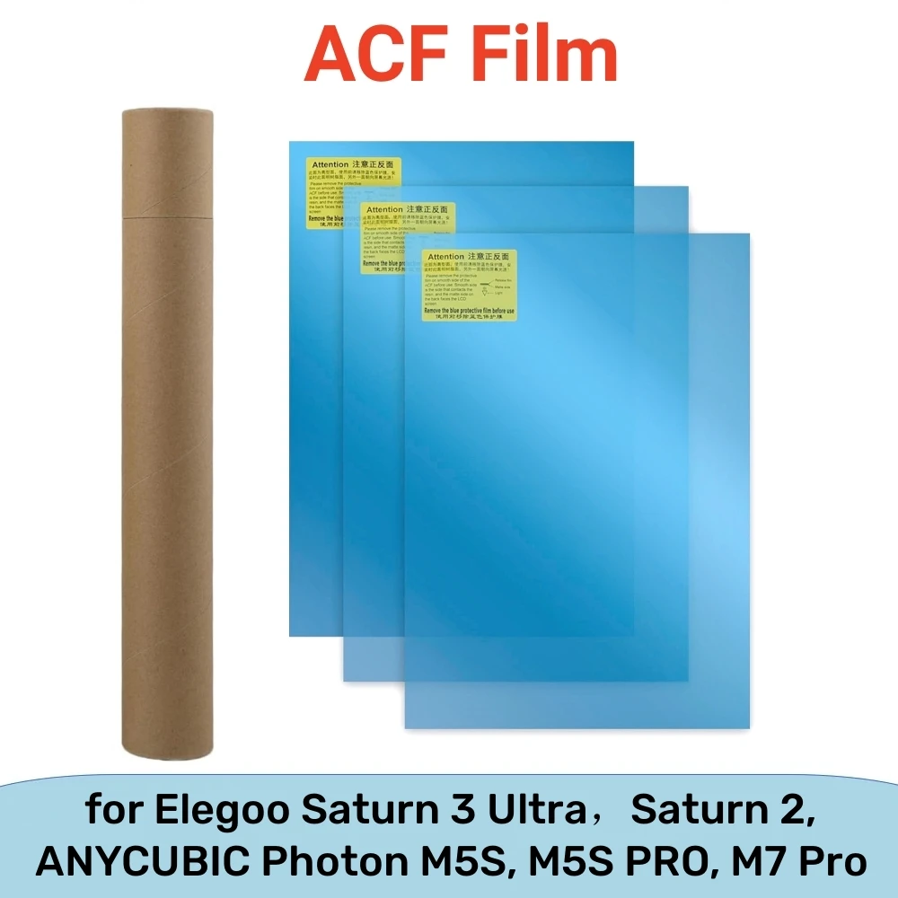 Resin Art Pro - 3Pcs ACF Film A4 Size 210*290mm