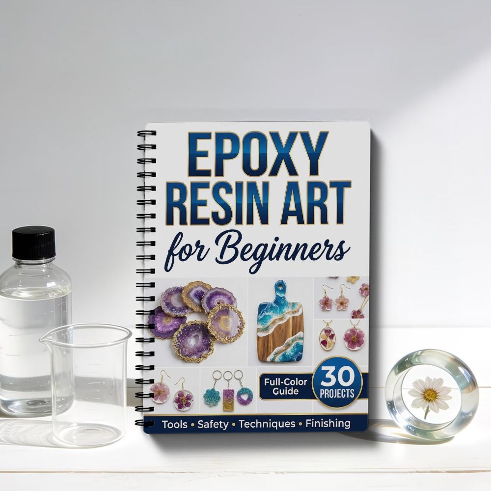 Resin Art Guide Free - Step-by-Step Epoxy Resin Art Handbook Illustrated