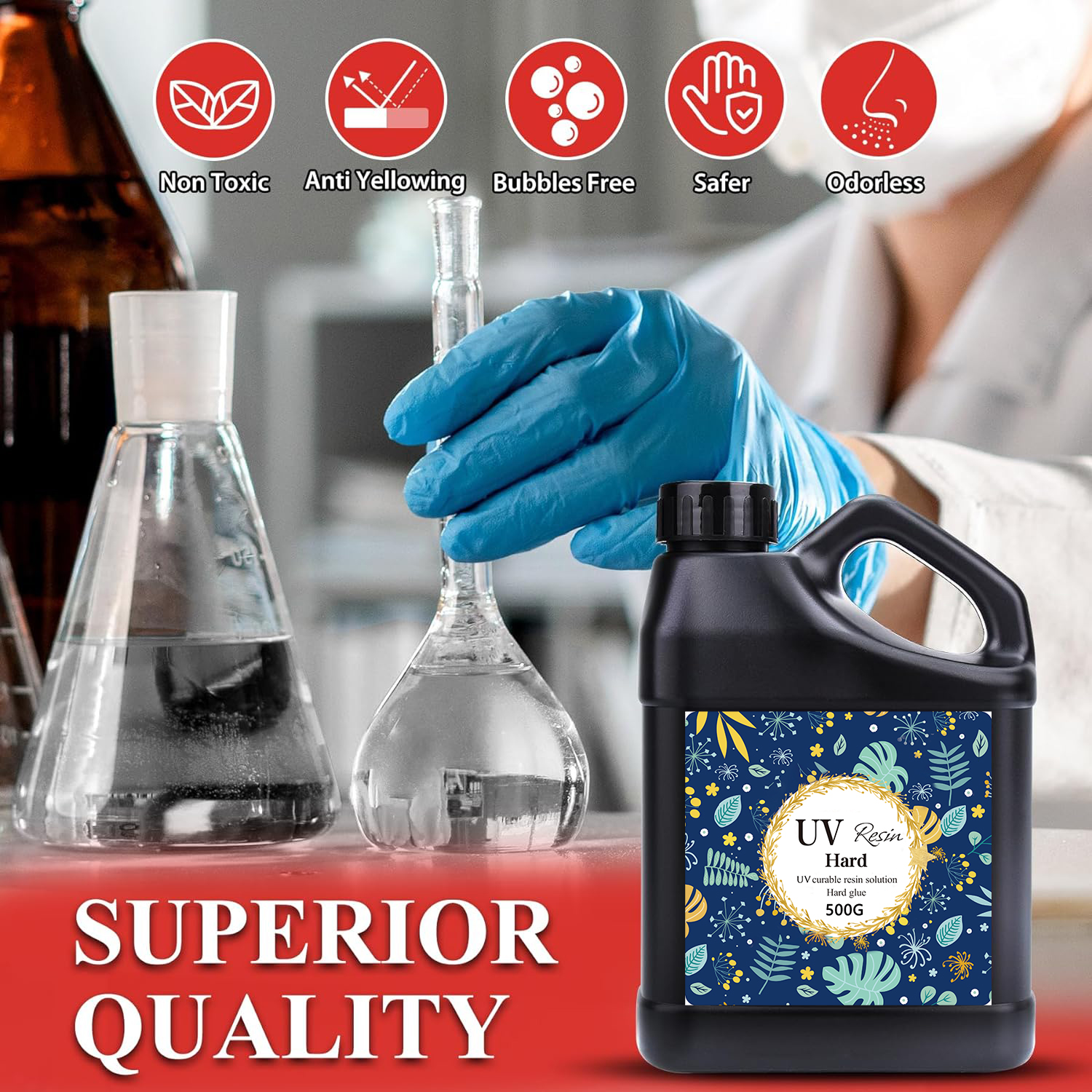 UV Resin With UV Lamp Kit - 7. - Resin Art Pro review and price