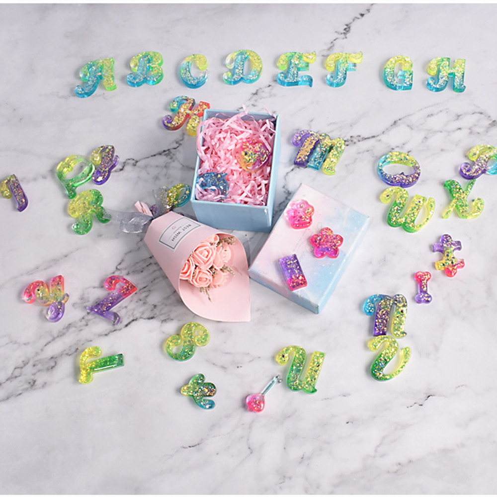 Alphabet Epoxy Resin Silicone  - Resin Art Pro review and price