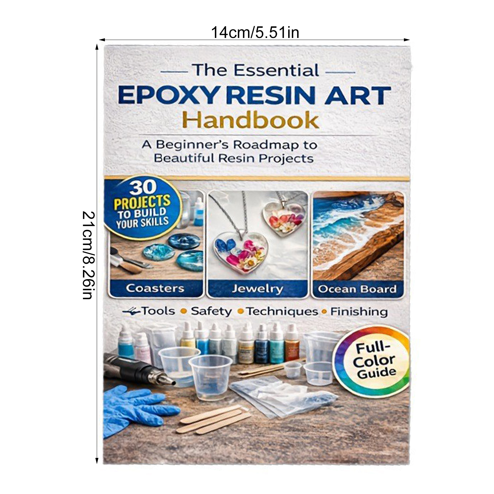 Epoxy Resin Art Handbook Begin - Resin Art Guide Free review and price