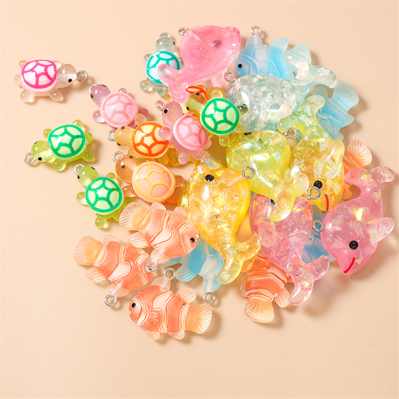 20pcs Cartoon Animal Charms Re - Resin Art Necklace review and price