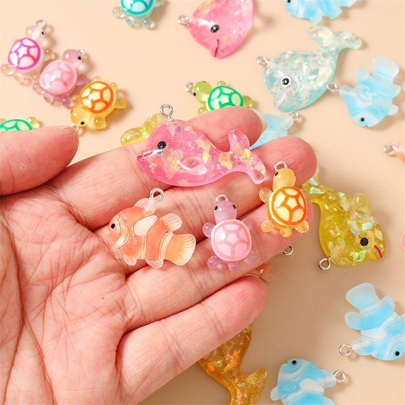 20pcs Cartoon Animal Charms Re - Resin Art Necklace review and price