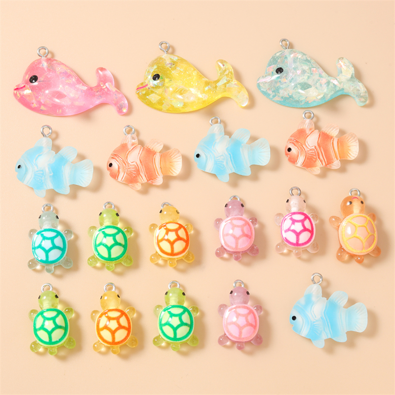 20pcs Cartoon Animal Charms Re - Resin Art Necklace review and price
