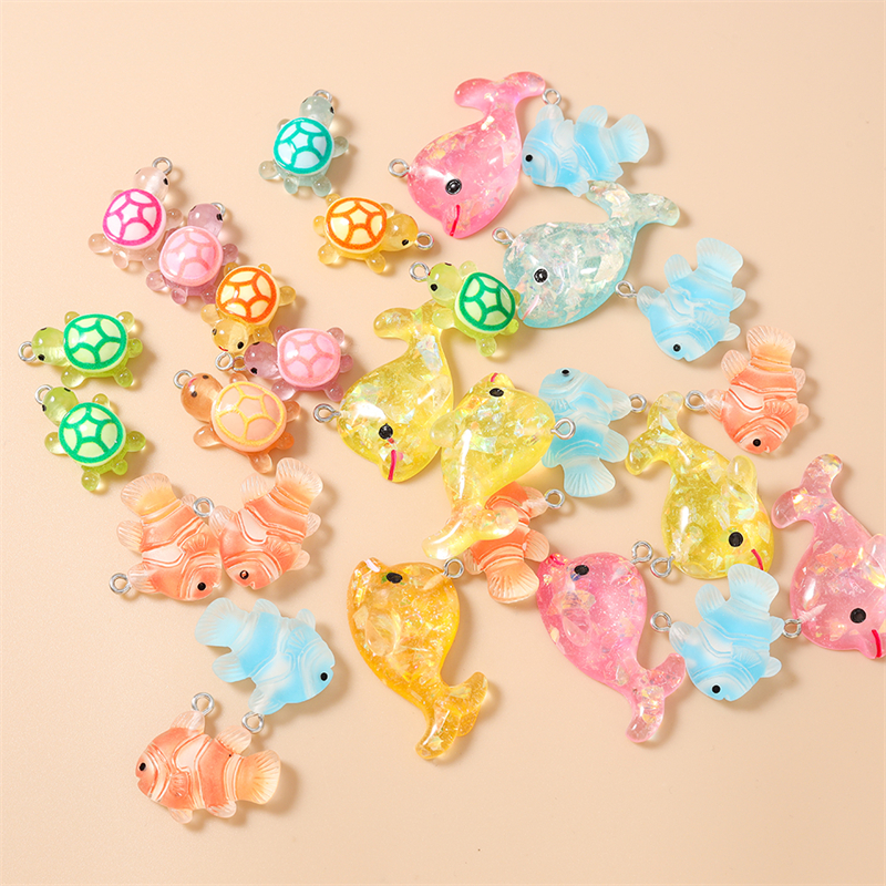20pcs Cartoon Animal Charms Re - Resin Art Necklace review and price