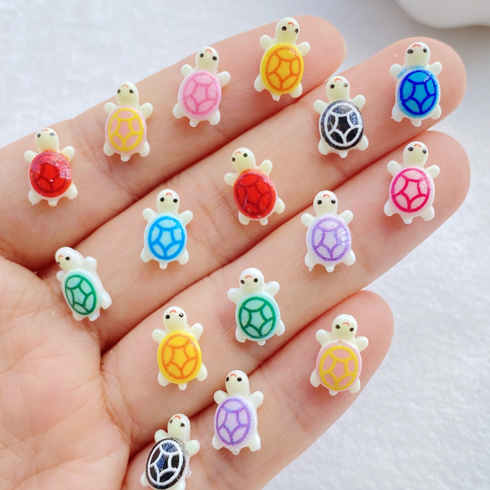 50Pcs Cute Mini Cartoon Little - Resin Art And Design review and price