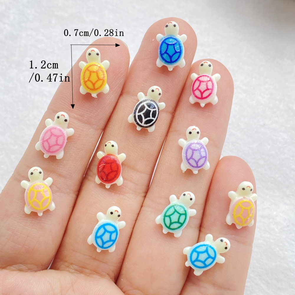 50Pcs Cute Mini Cartoon Little - Resin Art And Design review and price