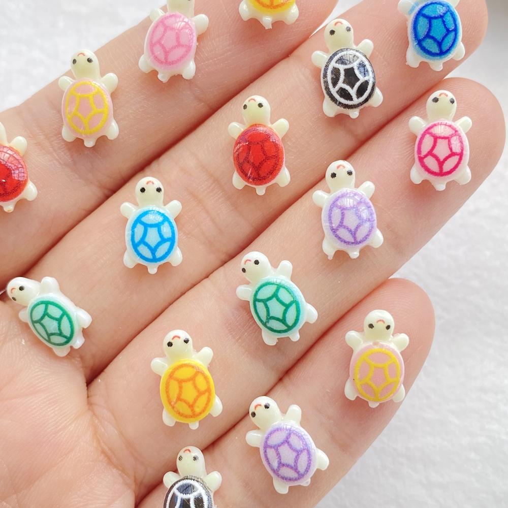 50Pcs Cute Mini Cartoon Little - Resin Art And Design review and price