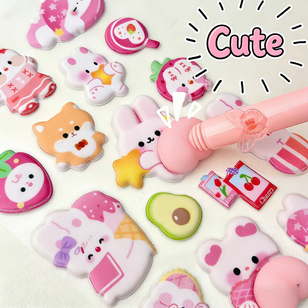 2/4 Pieces 3D Soft Cute Butt 3 - Resin Art Phone Case review and price