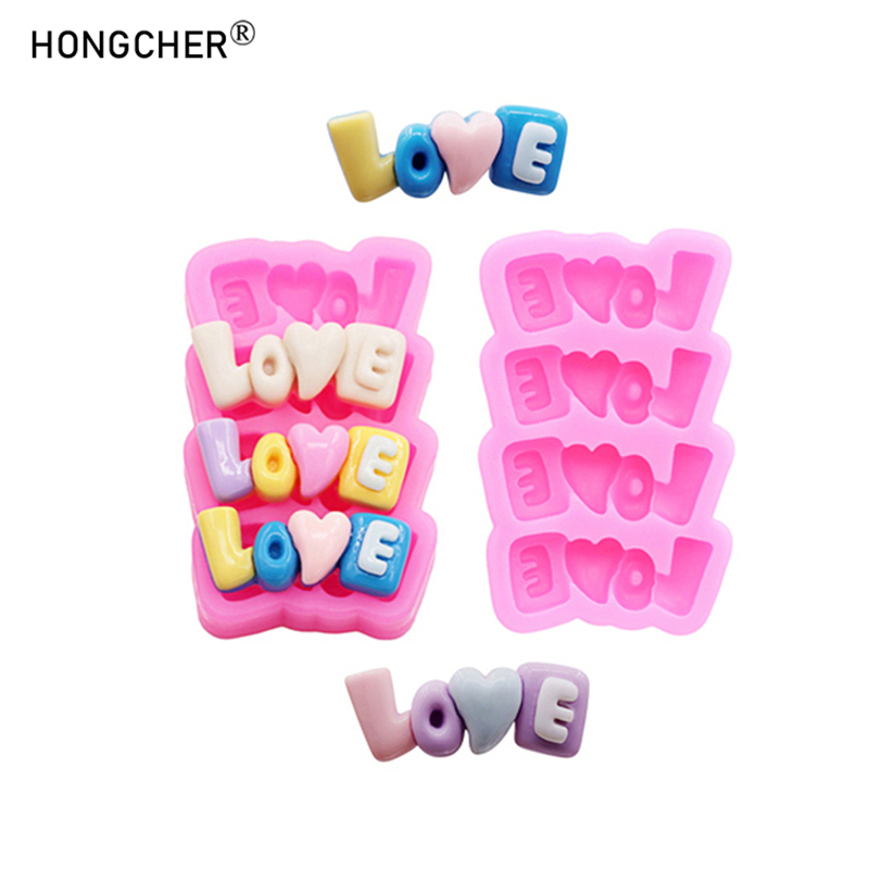 LOVE letters silicone mold diy - Resin Art Phone Case review and price