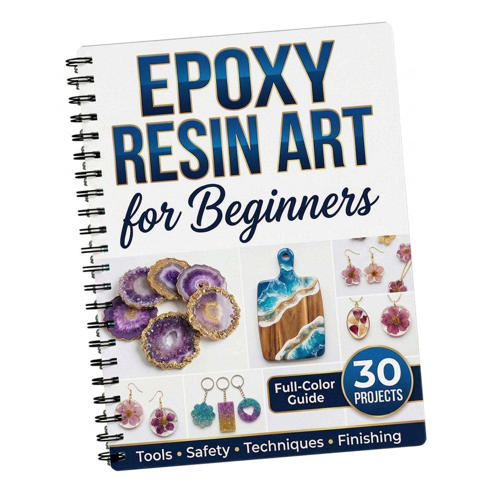 Epoxy Resin Art Handbook Begin - Resin Art Guide Free review and price