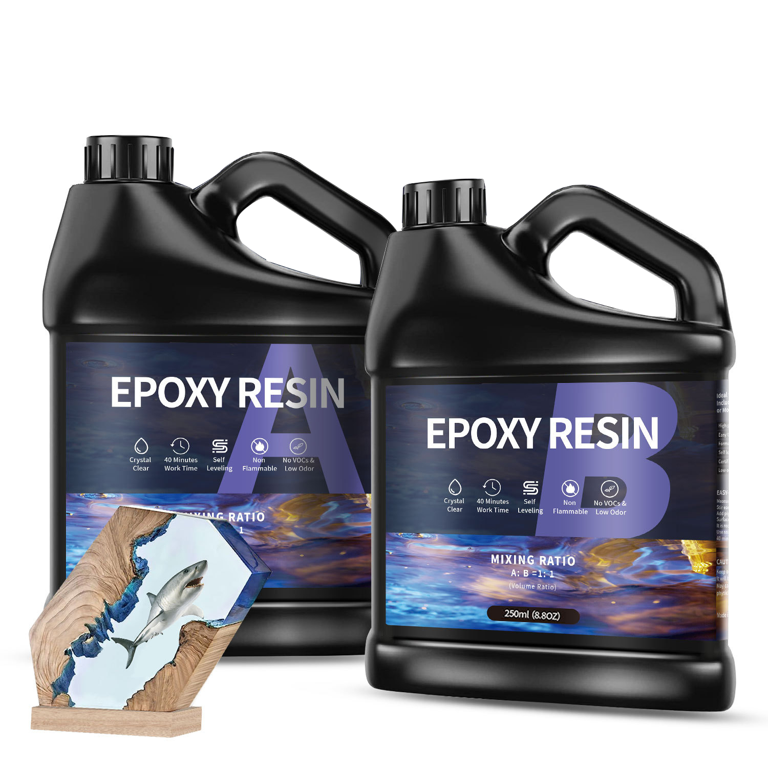 500g/1000g  AB Epoxy Resin Glu - Resin Art Pro review and price