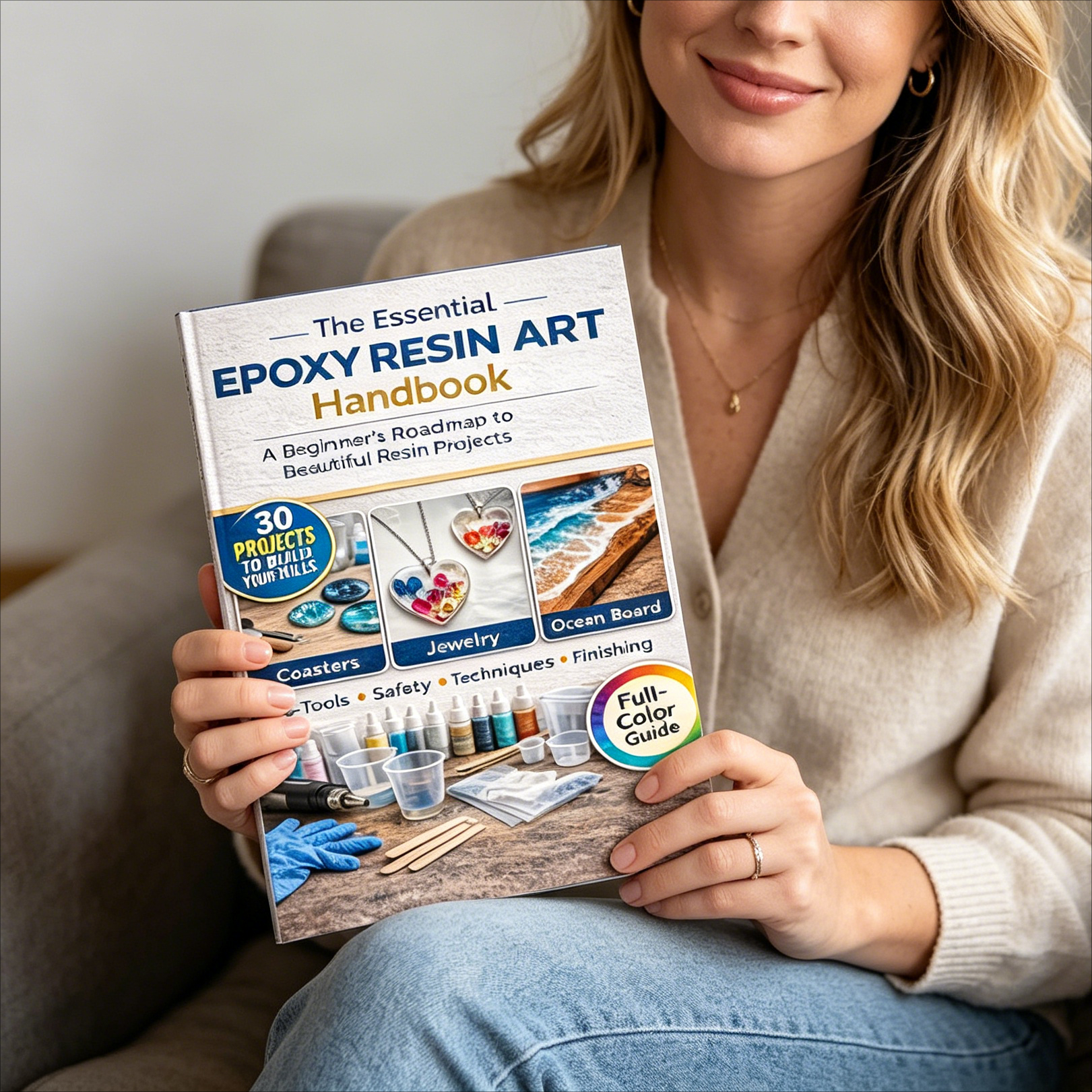 Epoxy Resin Art Book Guide for - Resin Art Guide Free review and price