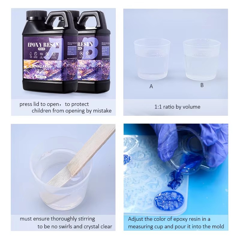 Easy Mix 1:1 Epoxy Resin Kit C - Resin Art Pro review and price