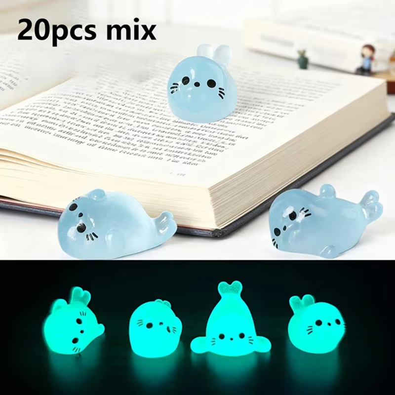 10/20 Pcs Glow in The Dark Min - Resin Art Beach review and price
