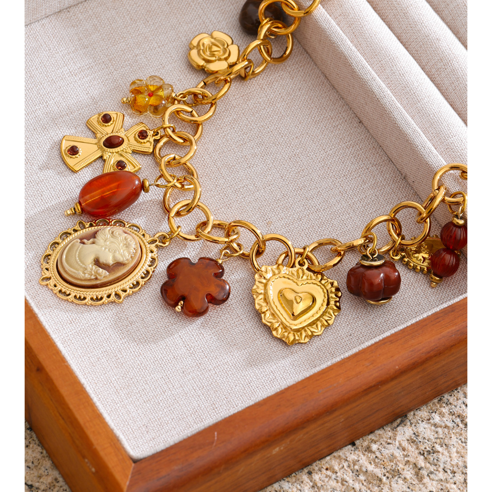 Yhpup Exclusive Design Handmad - Resin Art Necklace review and price