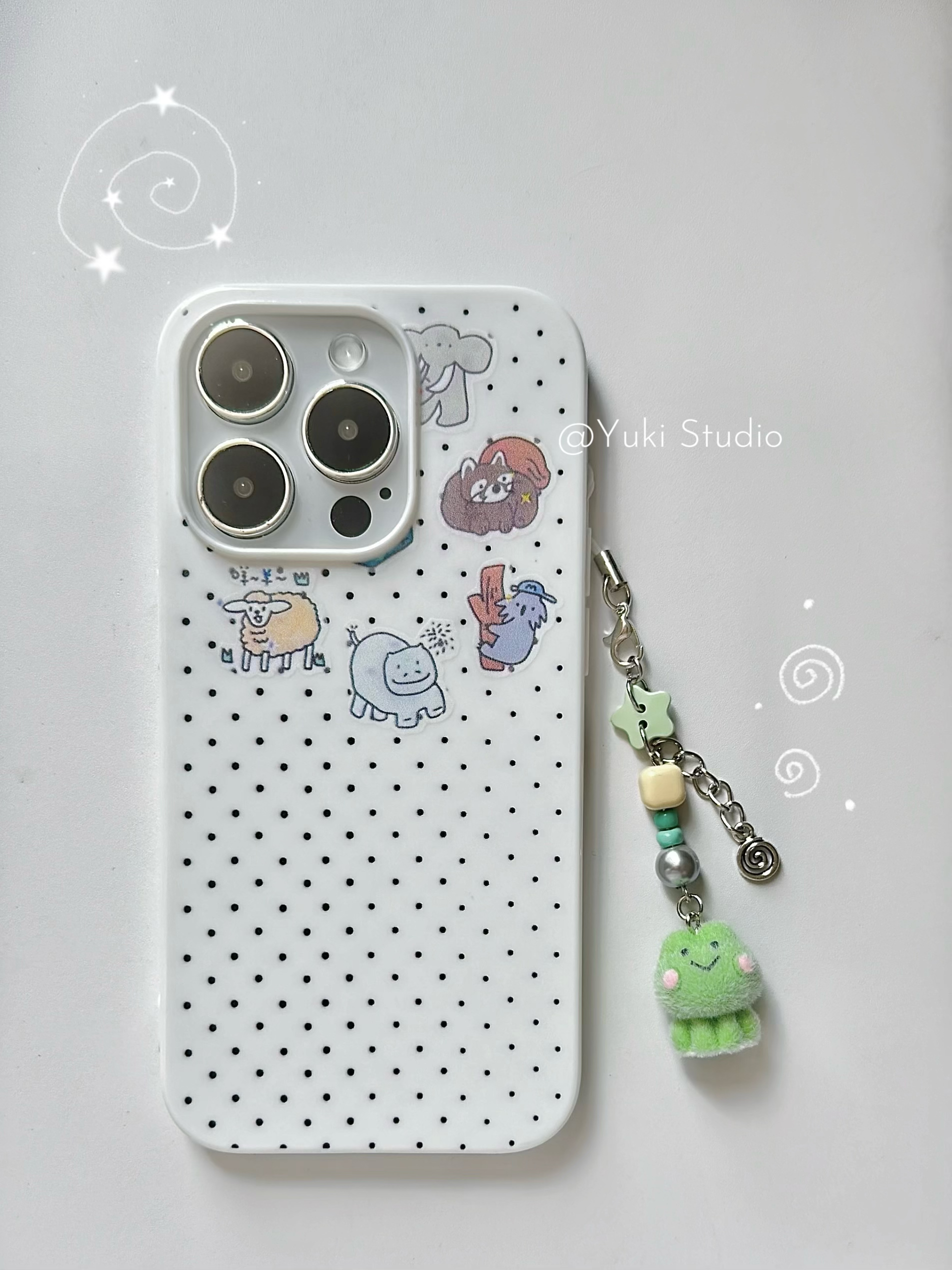 1pcs Resin Flocking Green Frog - Resin Art Phone Case review and price