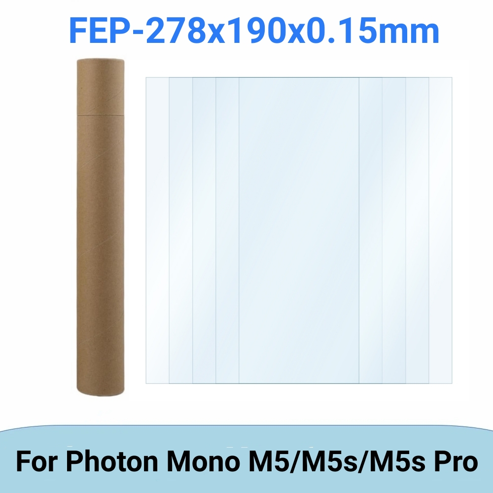 5 Pcs FEP Film 10.1 Inch 278*1 - Resin Art Pro review and price