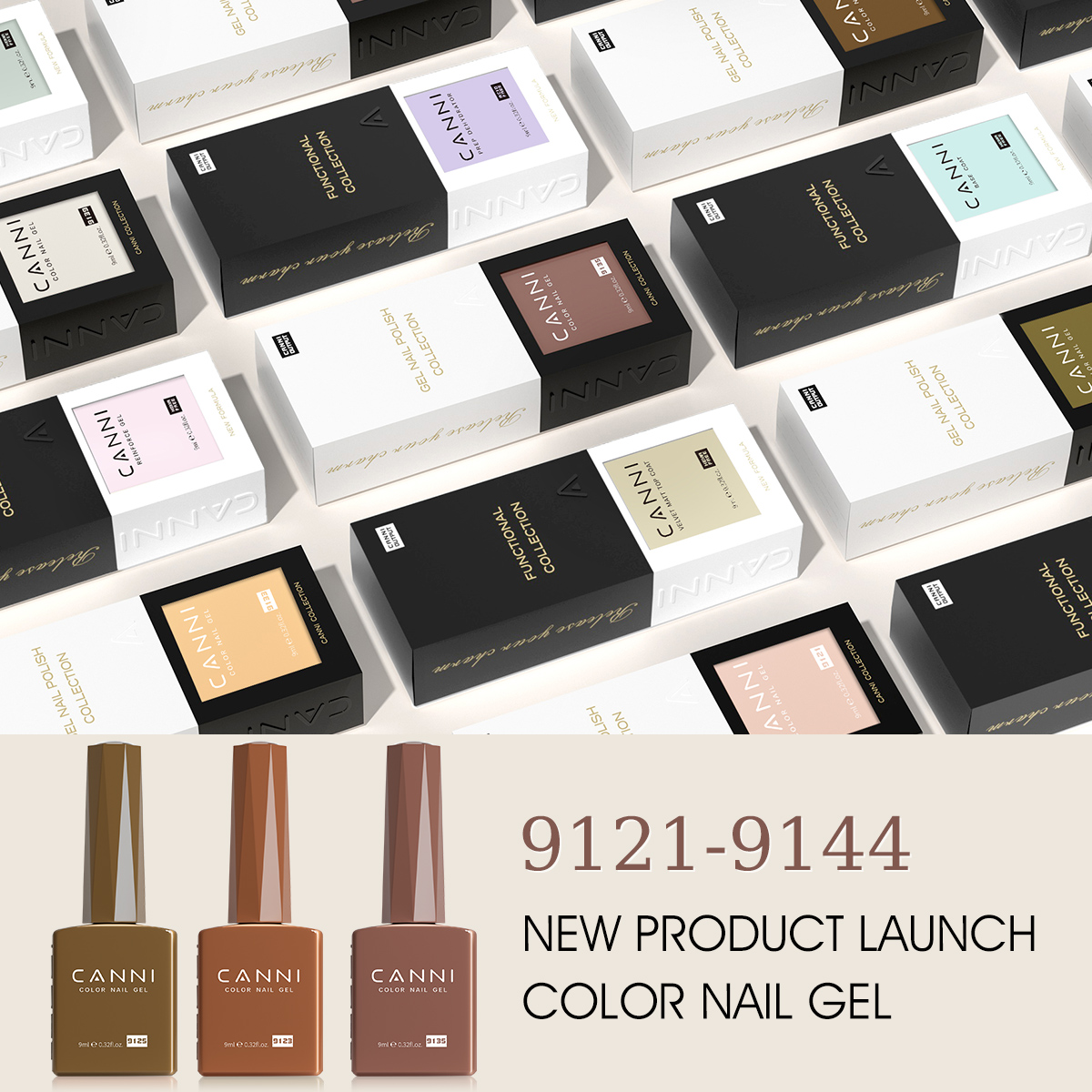CANNI 9ml Color Nail Gel Polis - Resin Art Training review and price