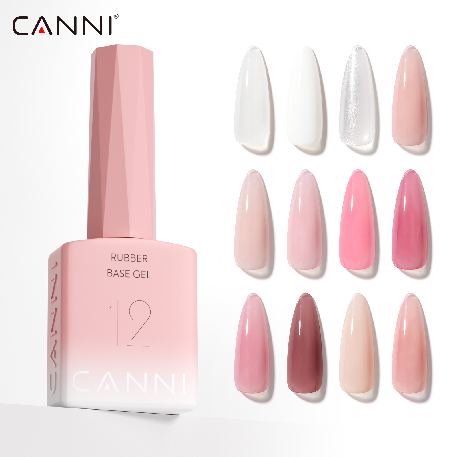 CANNI Color Rubber Base Gel 2i - Resin Art Training review and price