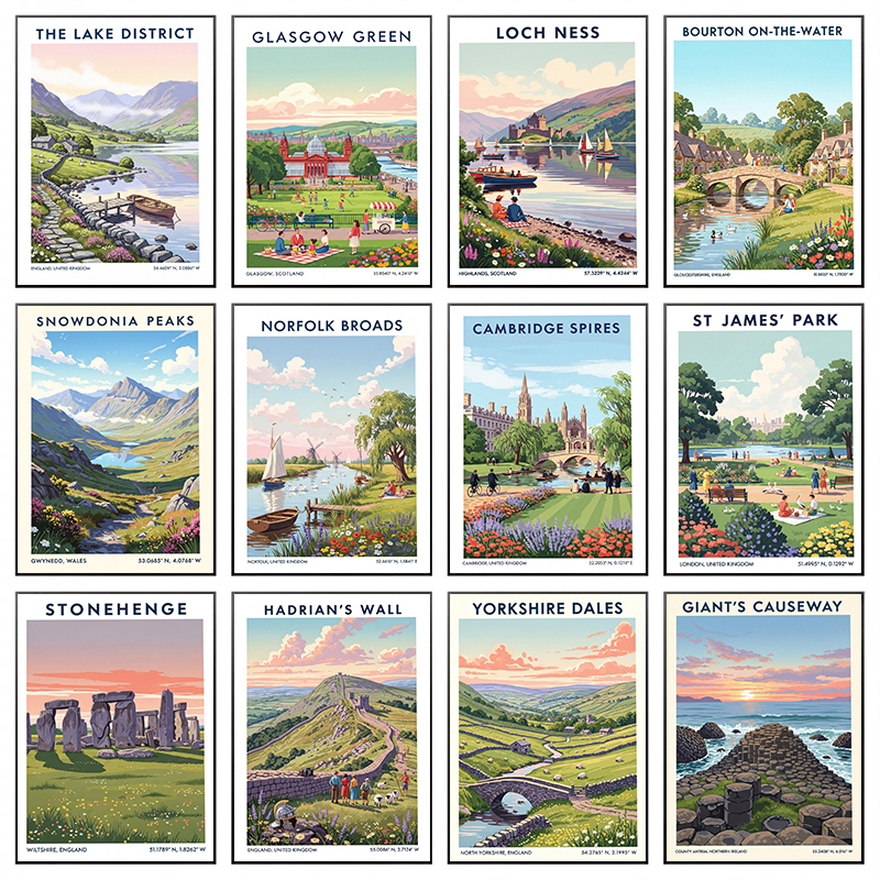 Popular Great UK Landscape Tra - Resin Art Uk review and price