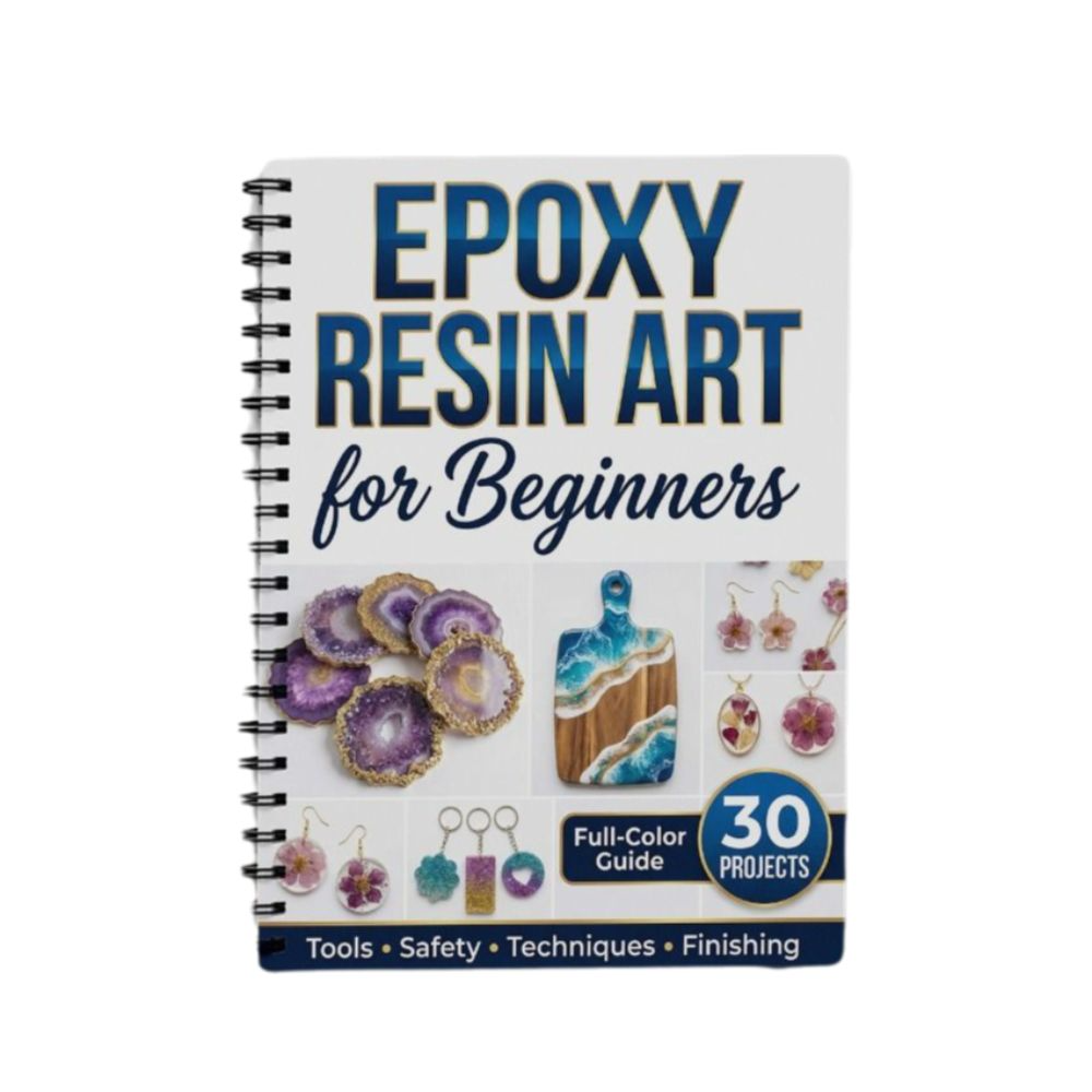 Step-by-Step Epoxy Resin Art H - Resin Art Guide Free review and price