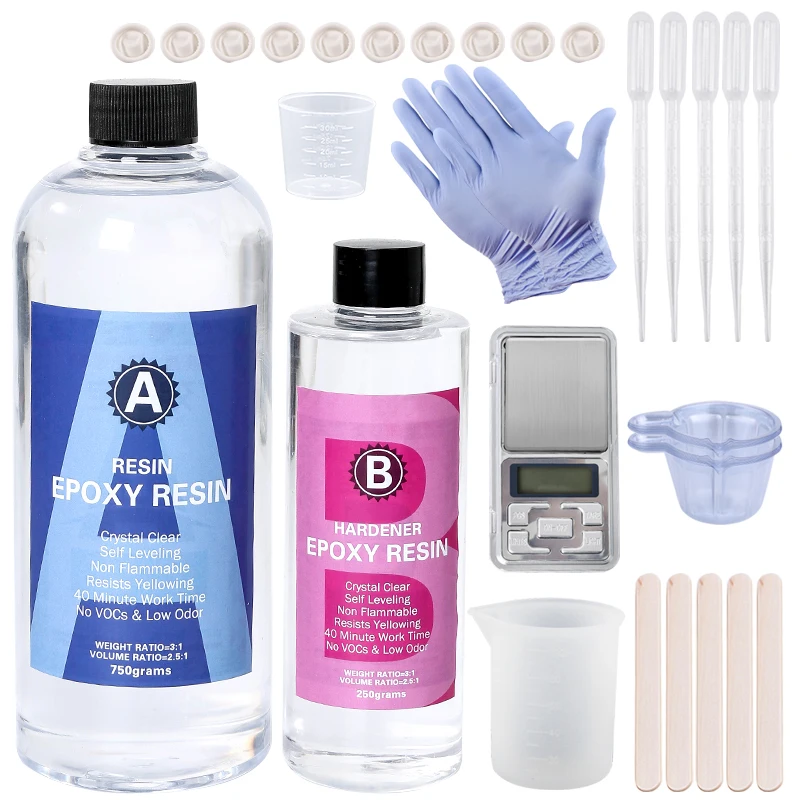 Epoxy Resin Kit Crystal Clear  - Resin Art Pro review and price
