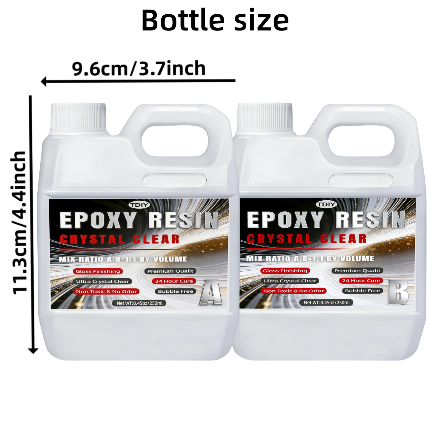 1:1 Crystal Clear Epoxy Resin  - Resin Art Pro review and price