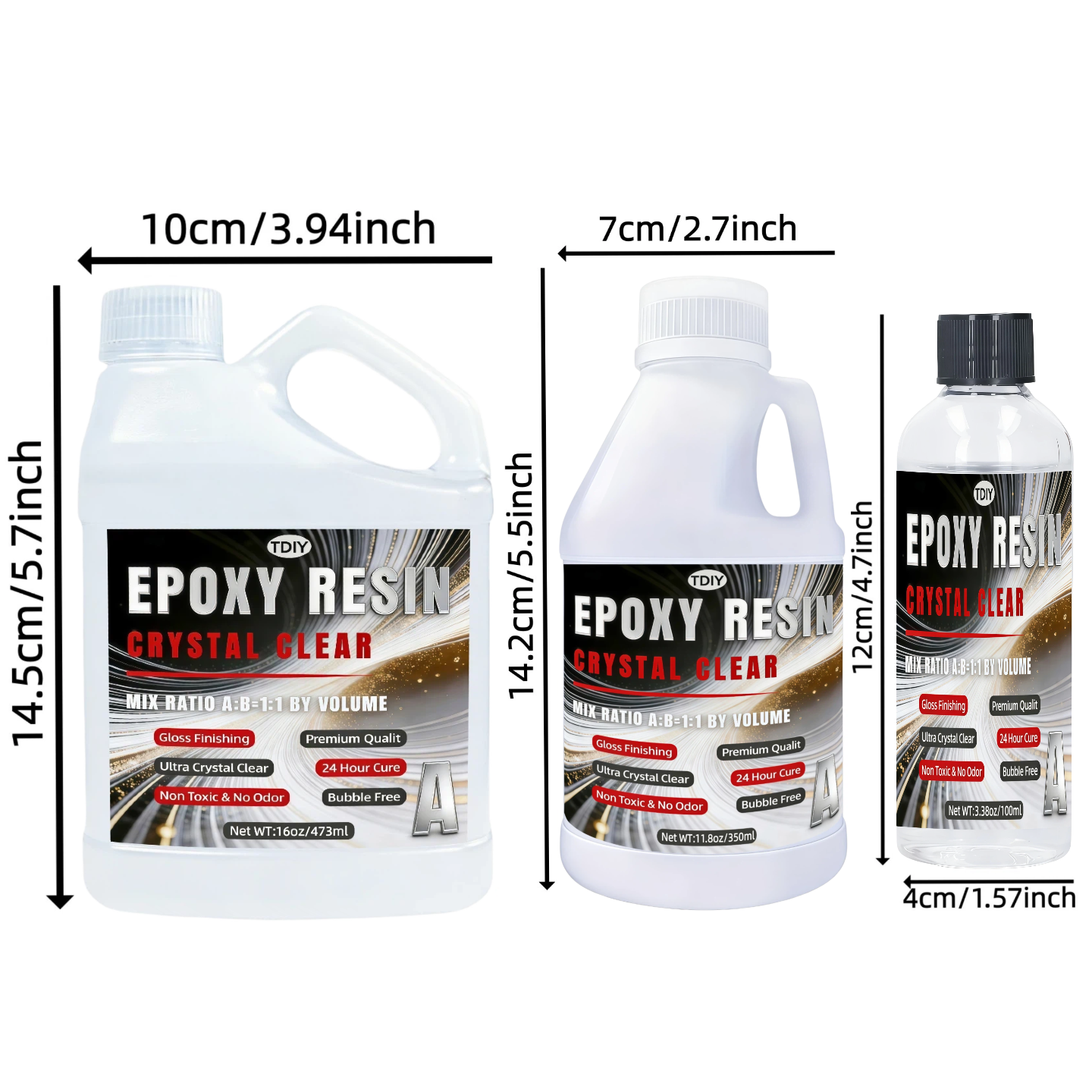 1:1 Crystal Clear Epoxy Resin  - Resin Art Pro review and price