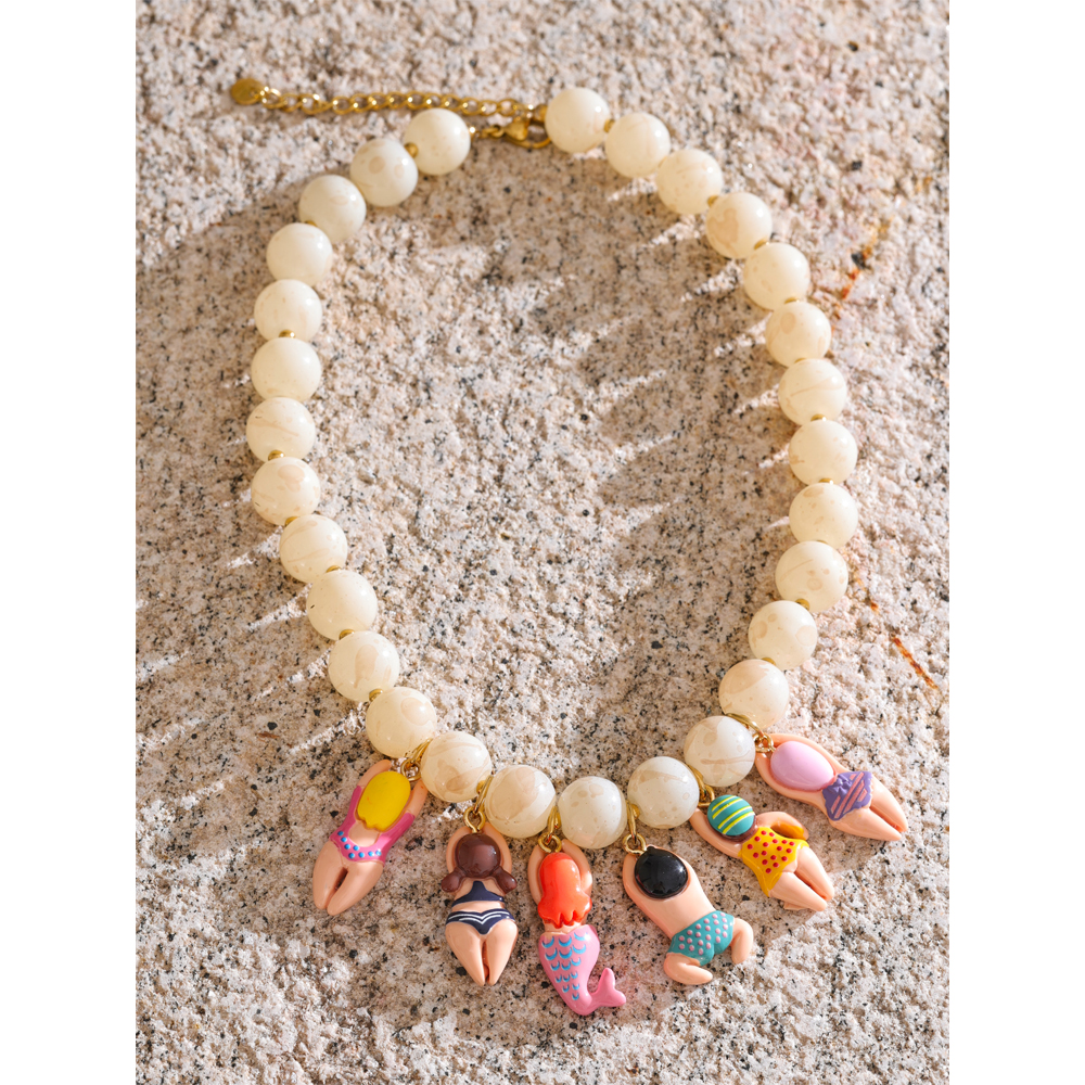 Yhpup Stylish Unique Handmade  - Resin Art Necklace review and price