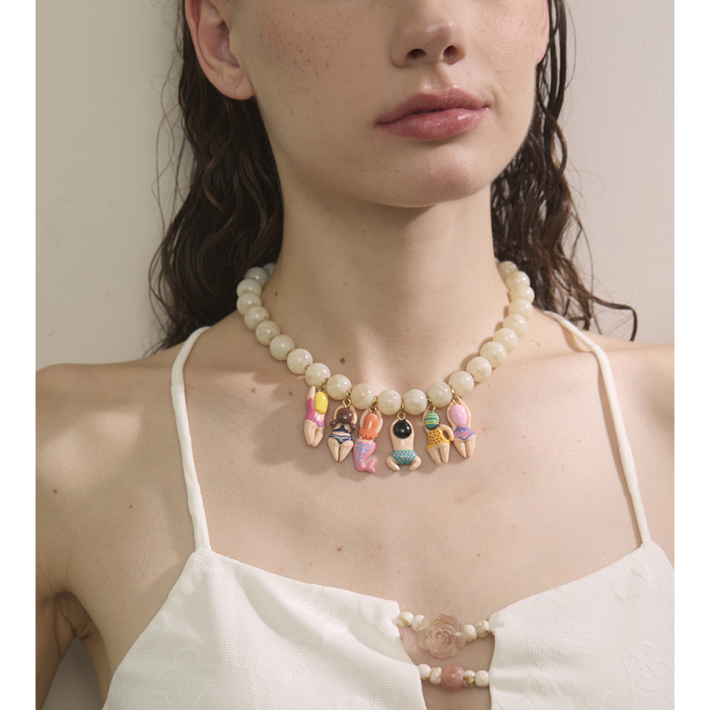 Yhpup Stylish Unique Handmade  - Resin Art Necklace review and price