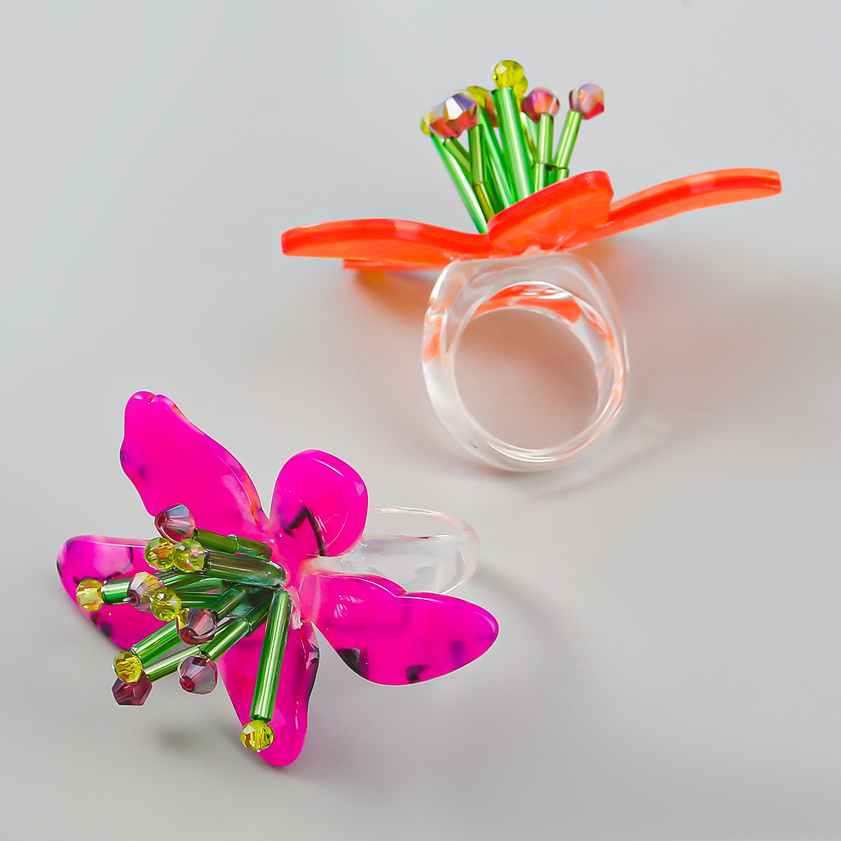 New resin glass tube braided e - Resin Art Necklace review and price