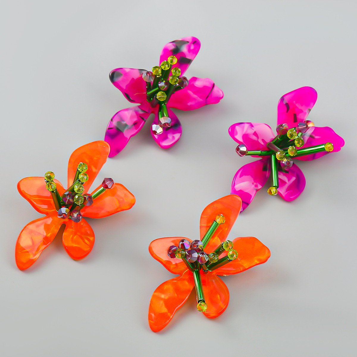 New resin glass tube braided e - Resin Art Necklace review and price