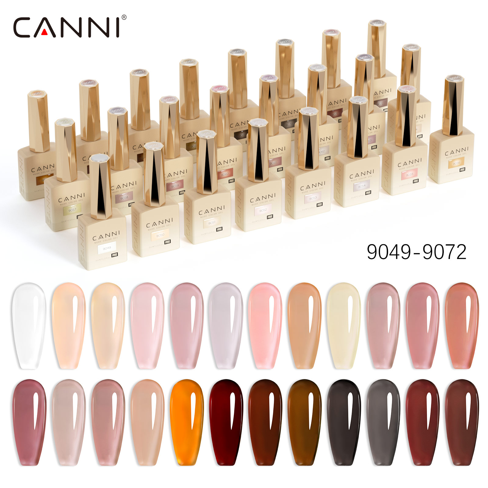 CANNI Jelly Color Gel Nail Pol - Resin Art Training review and price