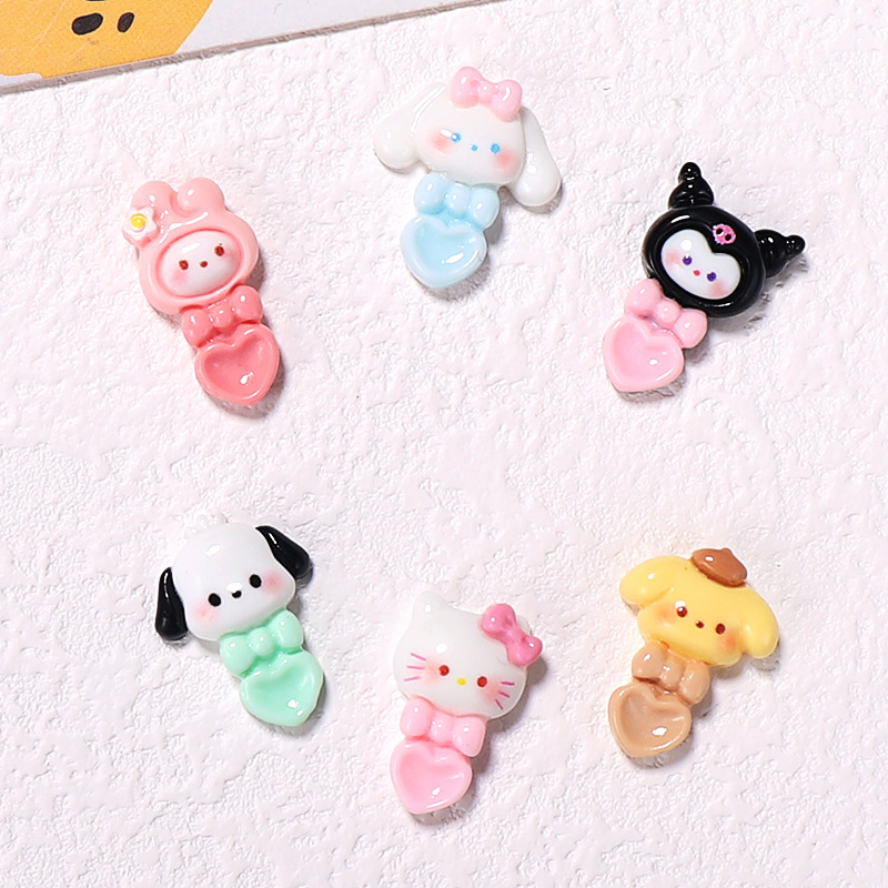 24/120PCS Cartoon DIY resin ac - Resin Art Phone Case review and price