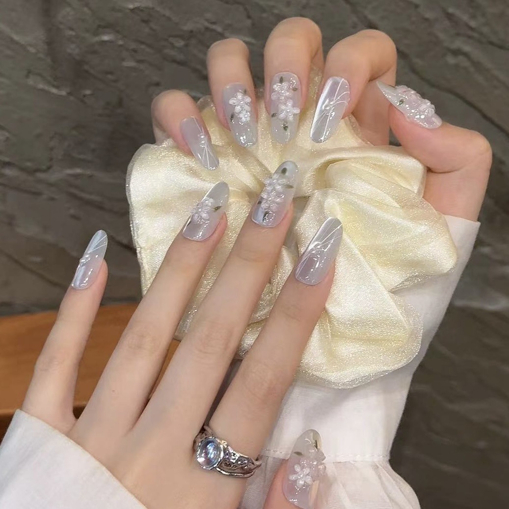 10pcs Glitter Sliver Press On  - Resin Art And Design review and price