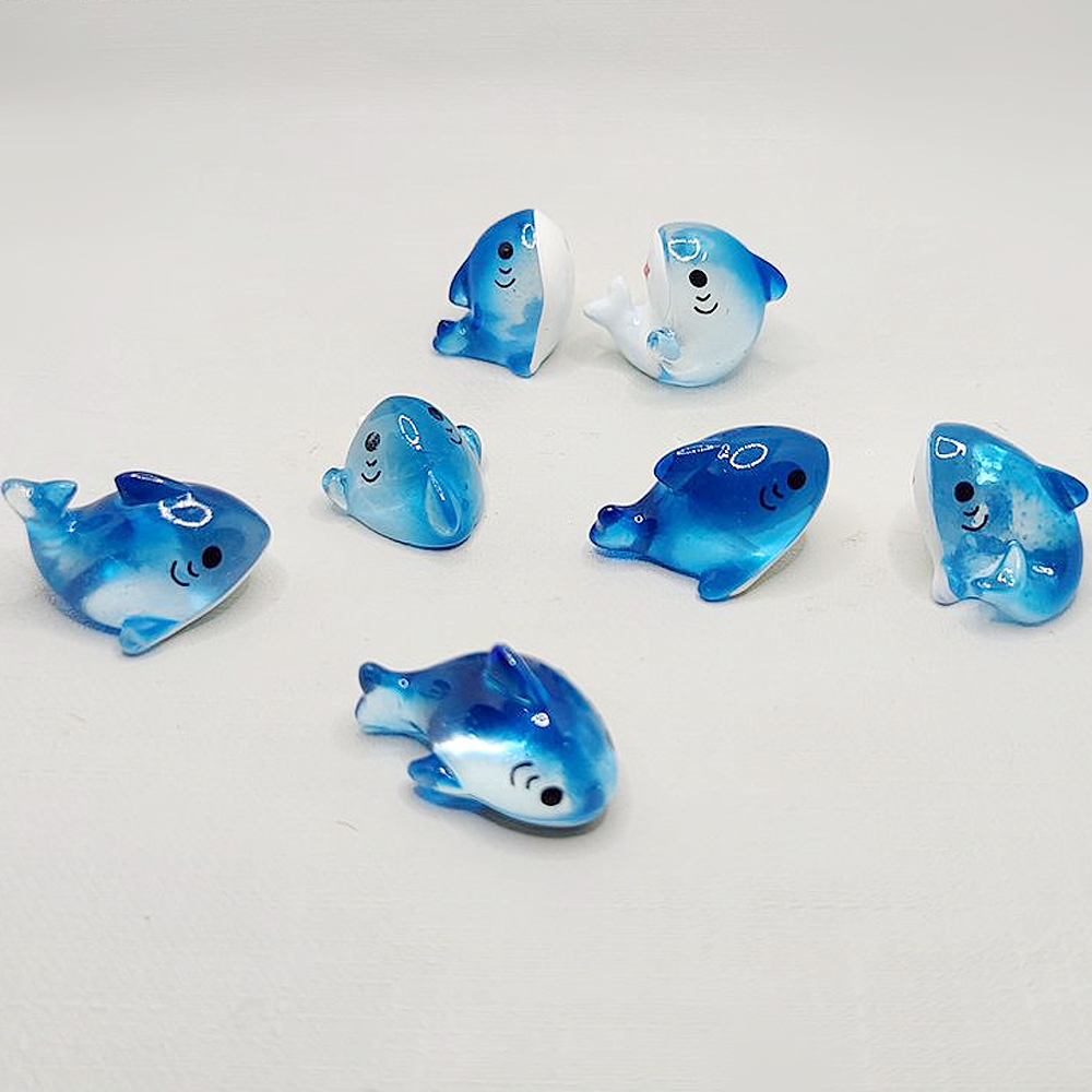 3/6pcs Mini Resin Shark Miniat - Resin Art Beach review and price