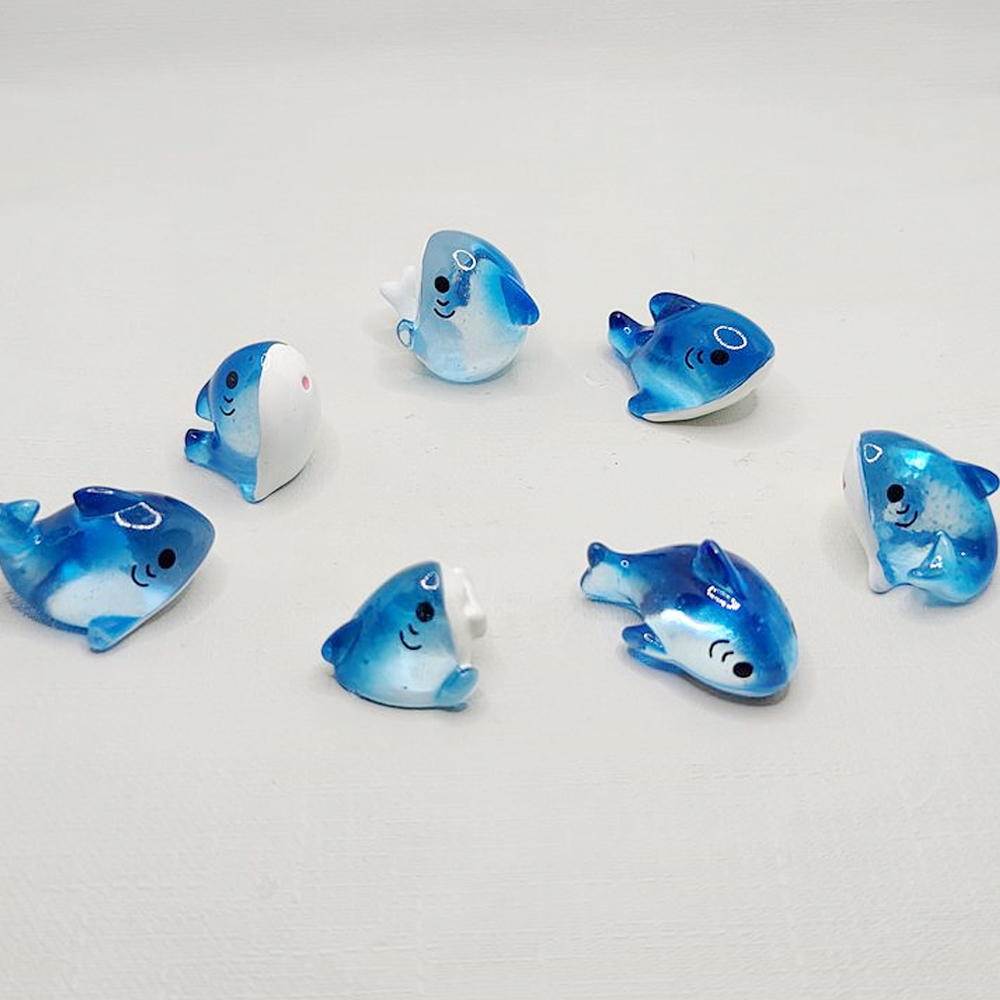 3/6pcs Mini Resin Shark Miniat - Resin Art Beach review and price