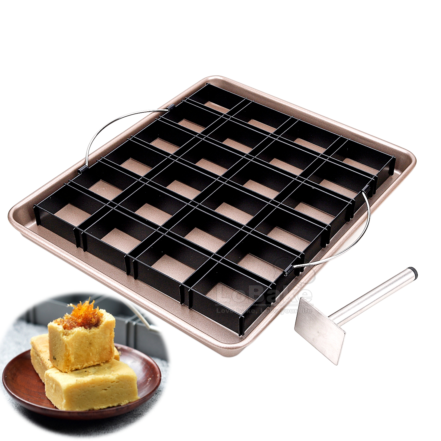 24 Cavities Rectangle Pineappl - Tray Mold Rectangle review and price