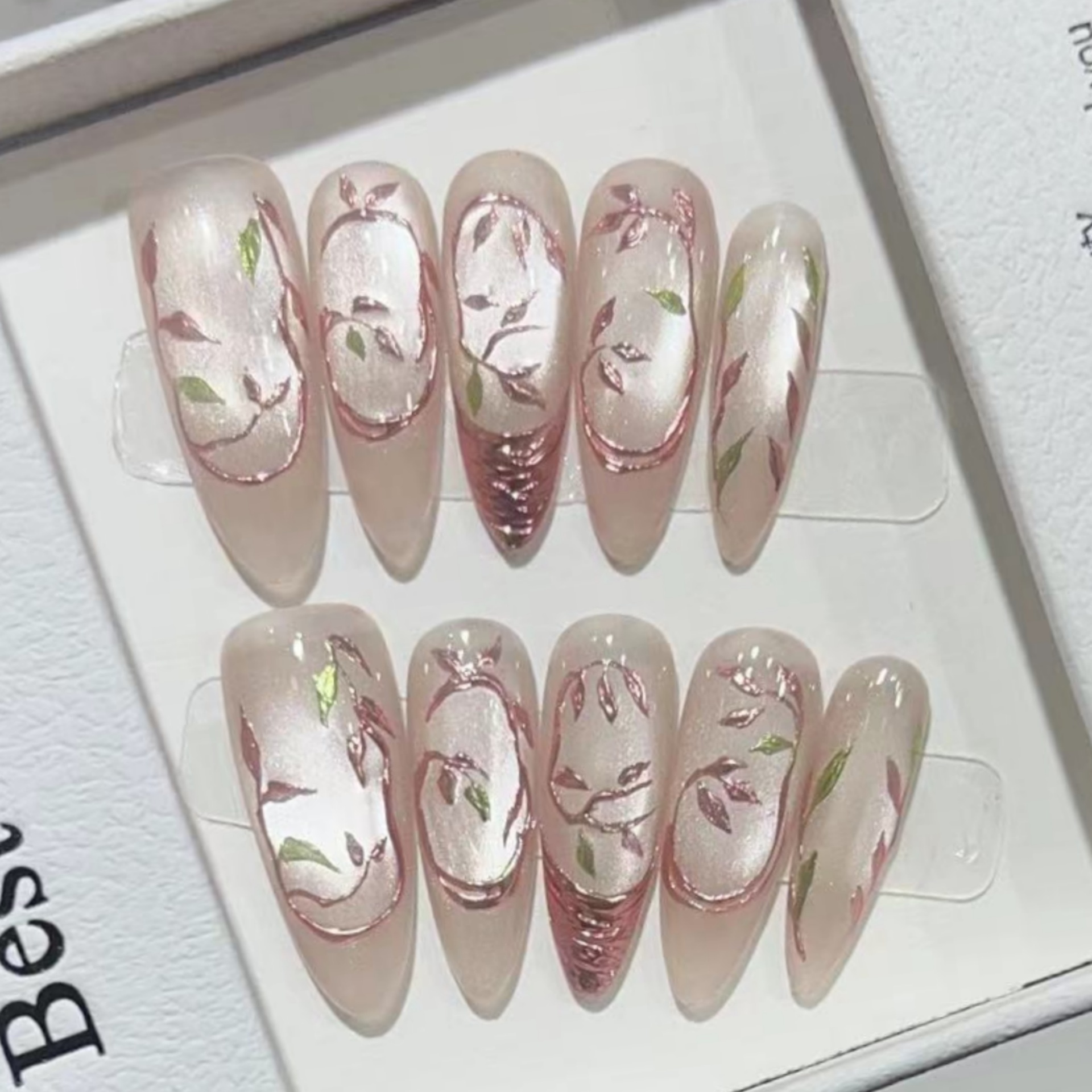 10pcs Blue Oval Handmade Fake  - Resin Art And Design review and price