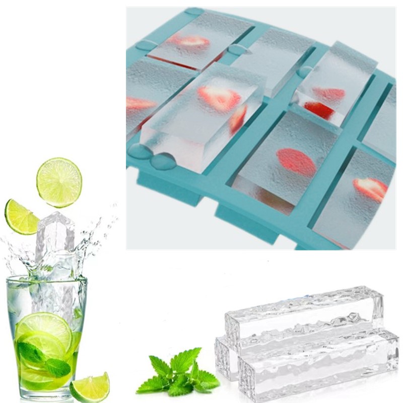 8 Cavity Rectangle Silicone ca - Tray Mold Rectangle review and price