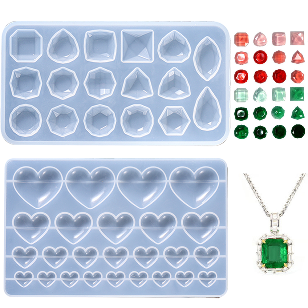 DIY Cube Ring Necklace Bracele - Resin Art Necklace review and price