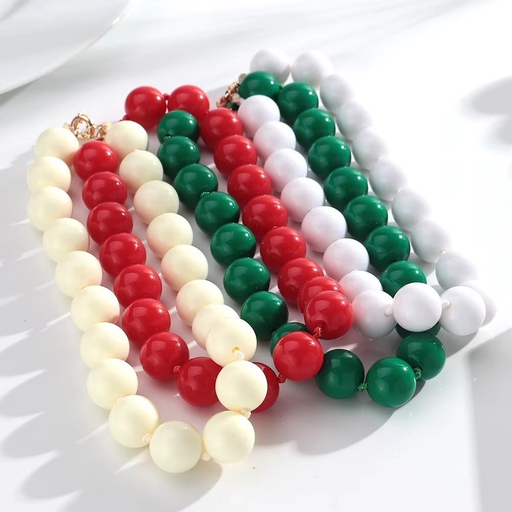 High Quality Fashion Colorful  - Resin Art Necklace review and price