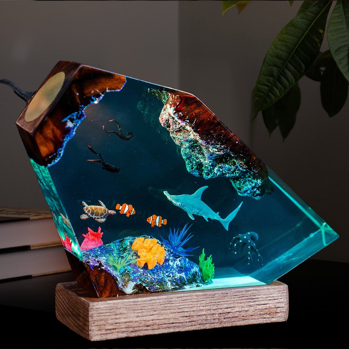 Sea View Micro Humpback Whale  - Resin Art Beach review and price