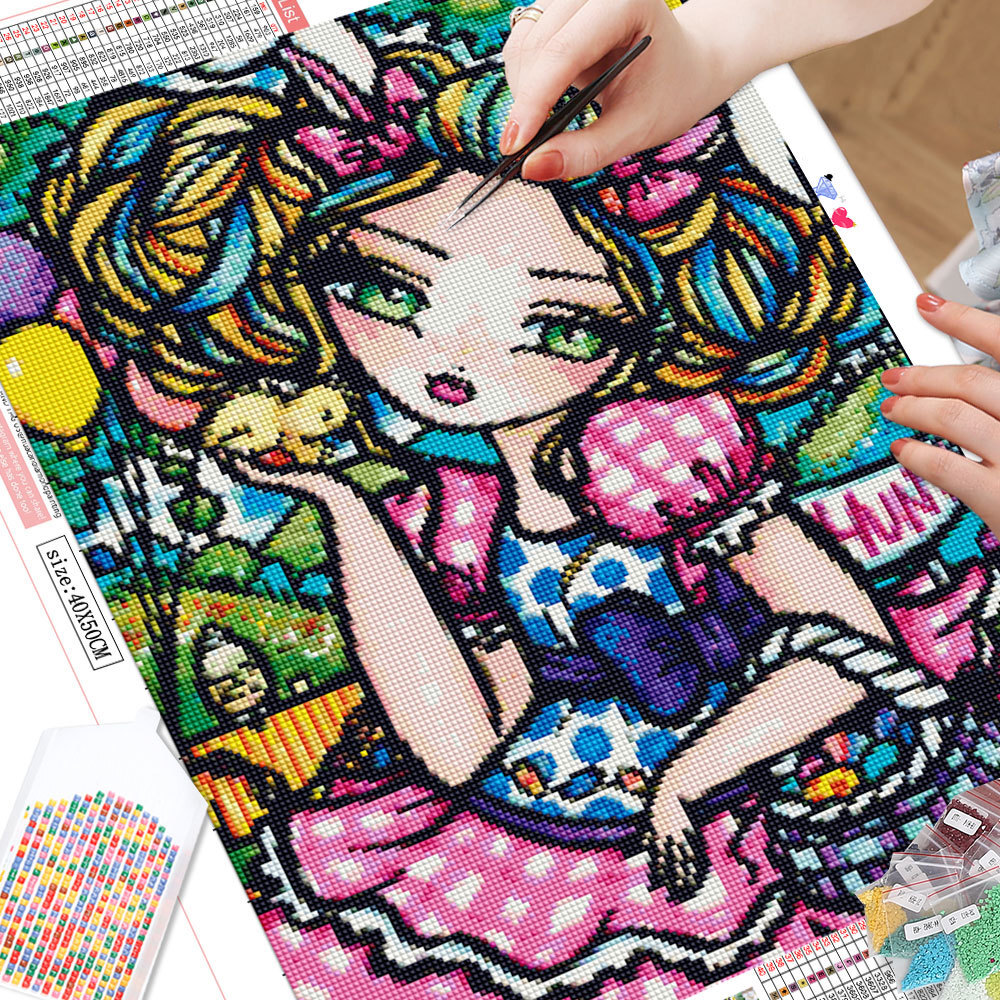 Frameless, 5D Portrait Diamond - Resin Art For Kids review and price